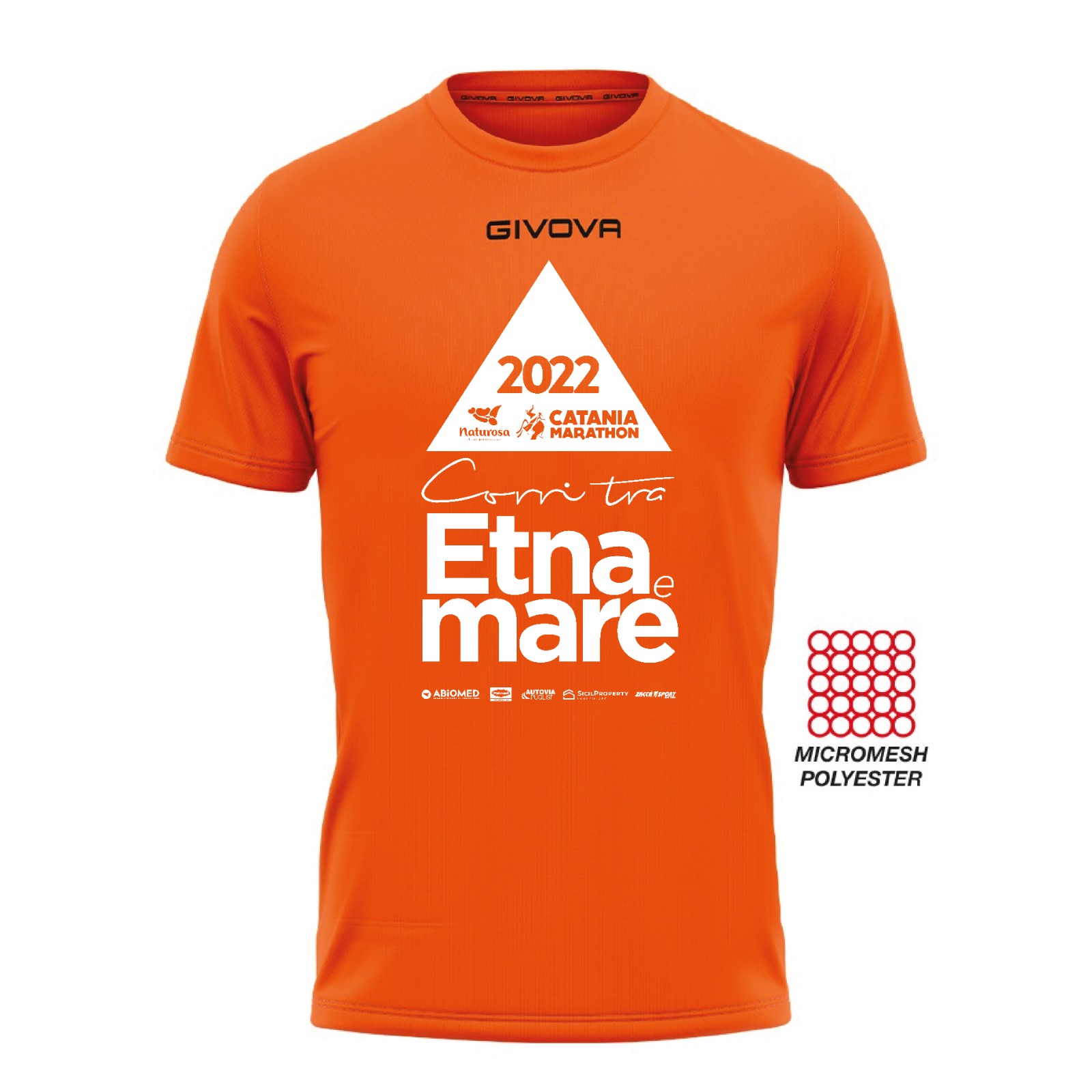 Maglia ufficiale NATUROSA Catania Marathon 2022