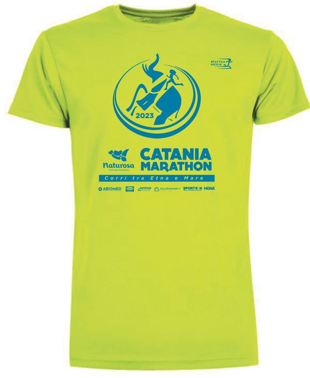 Ecco la maglia ufficiale della Naturosa Catania Marathon